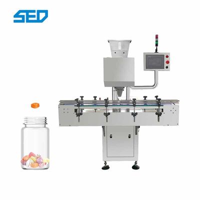 Μηχανή μέτρησης κάψουλας από ανοξείδωτο χάλυβα 12 καναλιών 10-50 μπουκάλια/λεπτο