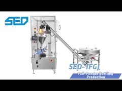 Μηχανή πλήρωσης και κάλυψης φαρμακευτικής σκόνης από ανοξείδωτο χάλυβα