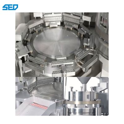 Μηχανή πλήρωσης κάψουλας με υψηλή ταχύτητα με έλεγχο PLC